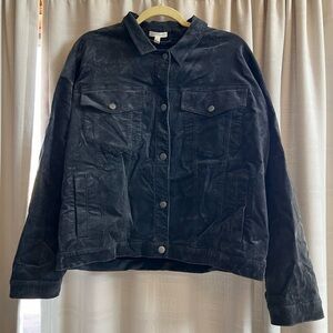 Eileen Fisher Corduroy “Jean” Jacket M